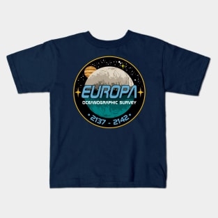 Europa Oceanographic Survey Kids T-Shirt